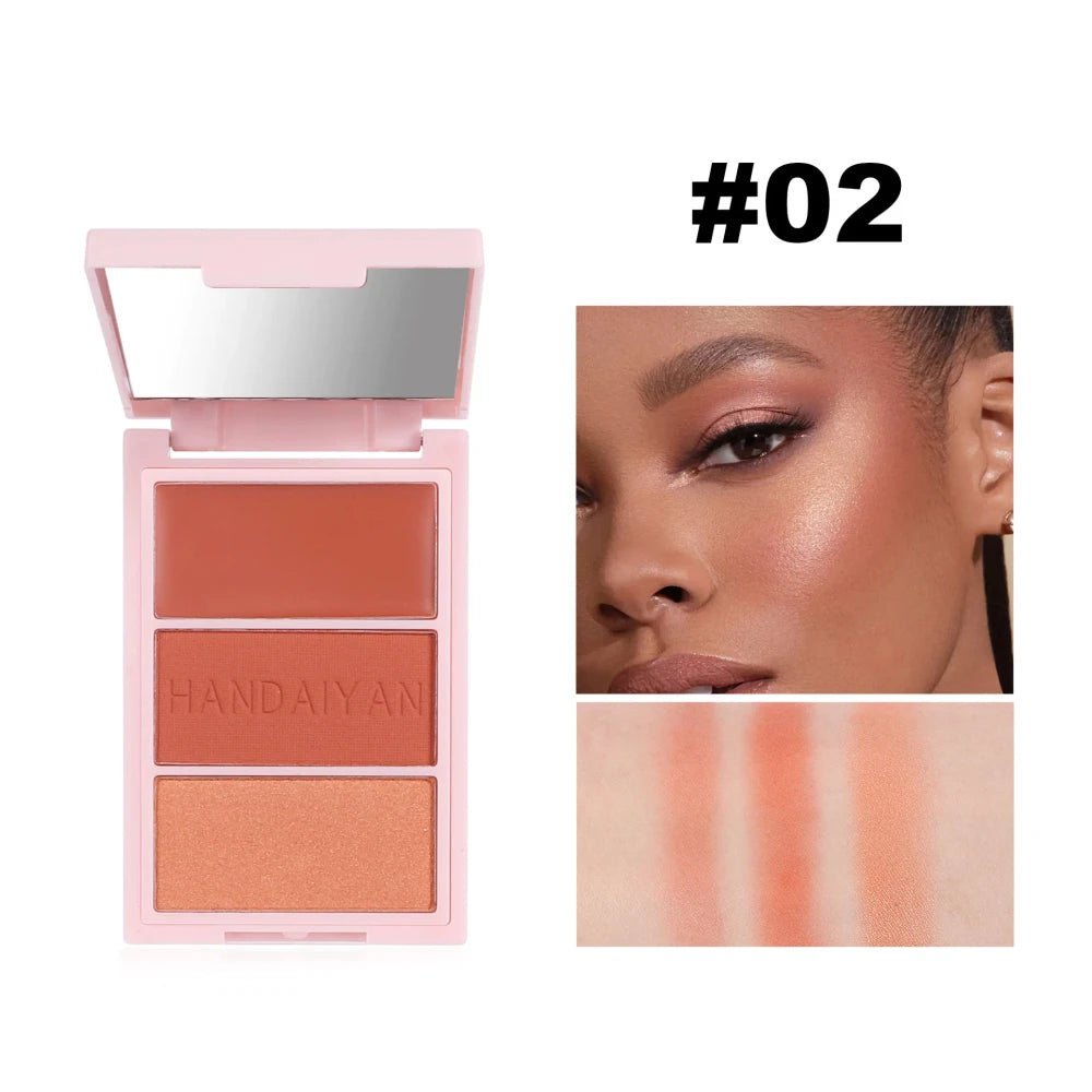 3-in-1 Face Contour Palette