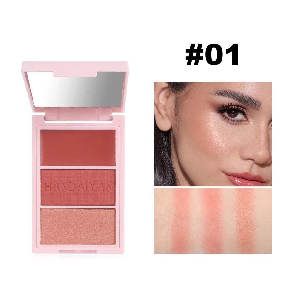 3-in-1 Face Contour Palette