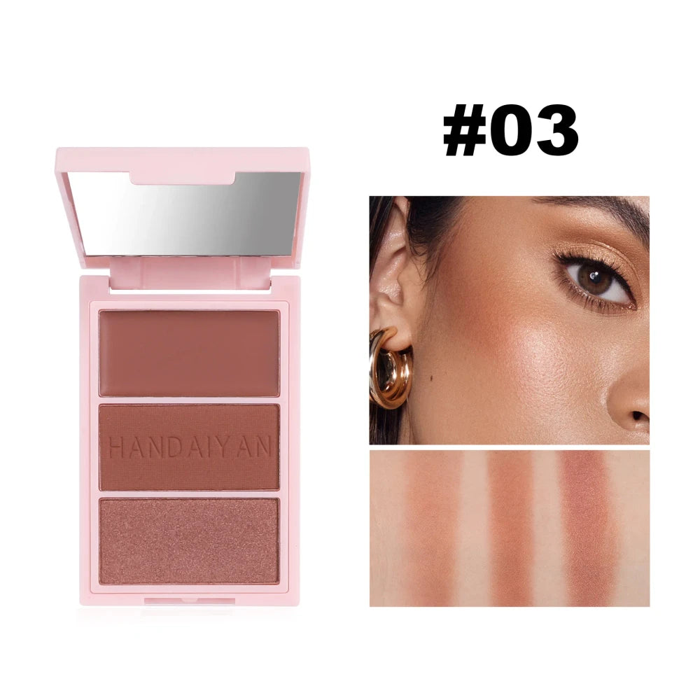 3-in-1 Face Contour Palette